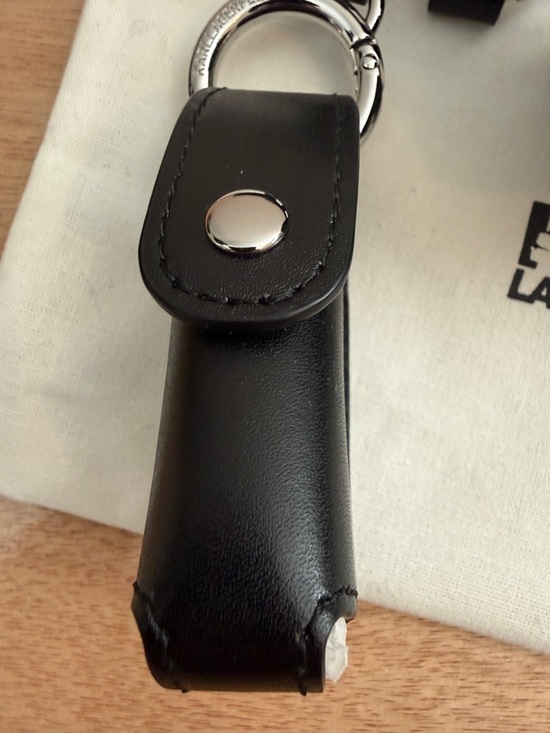 Karl Lagerfeld Black Leather Belt Bag with Logo & Wallet main image 8